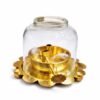 Sukoon by Crazy Sutra Brass Akhand Diya for Puja & Temple | Traditional Oil Lamp for Diwali, Navratri & Daily Worship | Pure Brass Jyot Diya for Home Mandir & Gifting Large